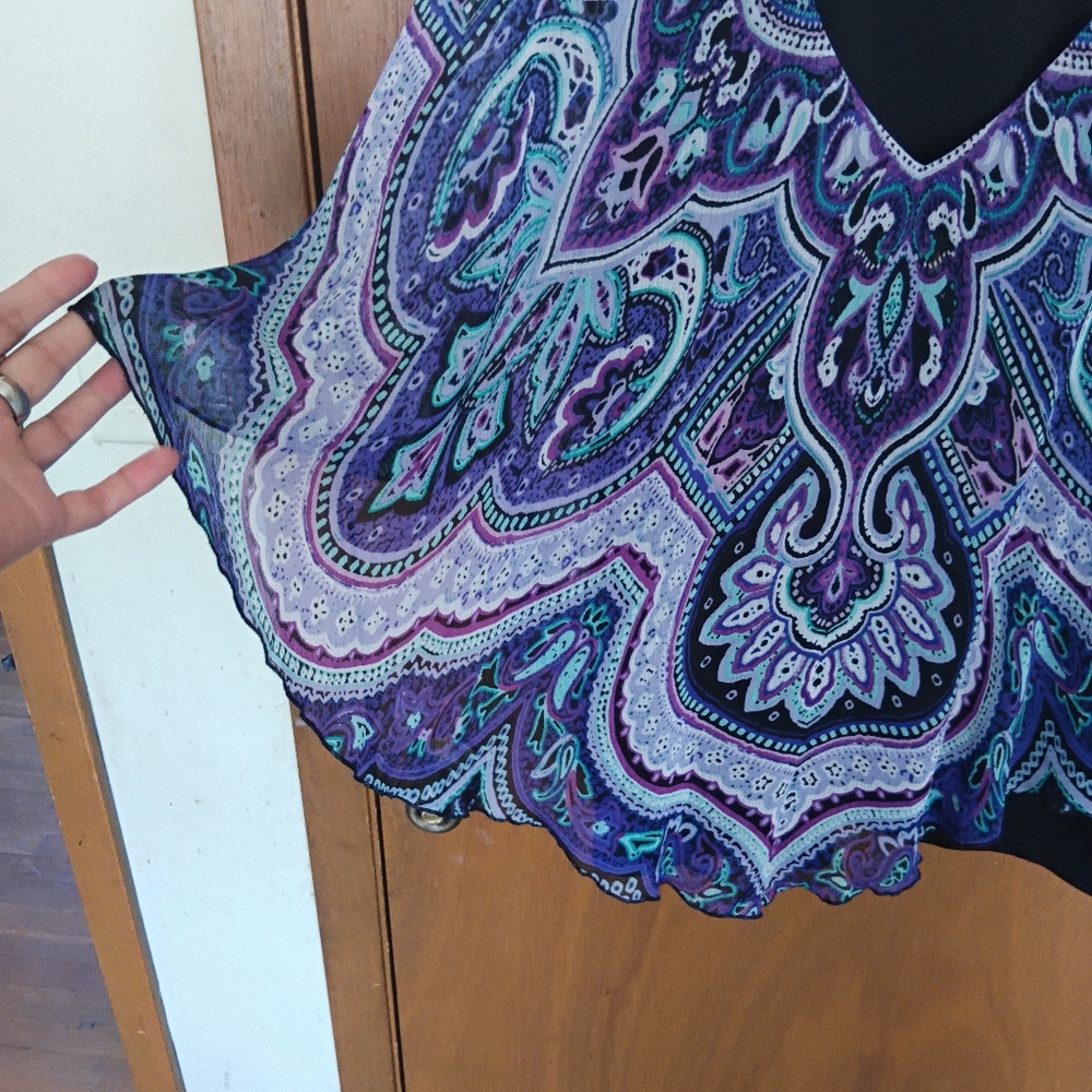 Multicolor Paisley Blouse - Picture 2 of 4